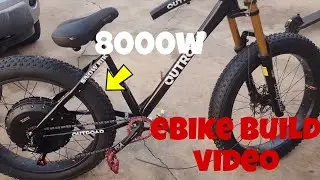 8000w diy ebike build video qs273. world's first?🤔🤔🤔🤔