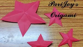 How to Make Origami Paper Star | DIY |Christmas Star | PariJoy's Origami#diy #origami #easycrafts