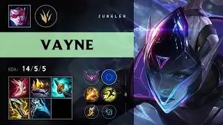Vayne Jungle vs Ekko - EUW Master Patch 26.14