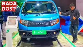 SWITCH MOBILITY IeV4 ELECTRIC TRUCK 2024 REVIEW : ASHOK LEYLAND & SWICH IeV4 TRUCK @NarrusAutovlogs