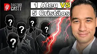 DEBATE ATEU VS 5 CRIST&Atilde;OS, DEUS SOB JULGAMENTO?