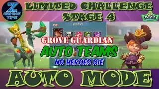 Grove Guardian Limited Challenge Stage 4 | Grove Danger Stage 4 (2 Auto Teams) Part 3
