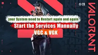 Valorant Fix Your Game: Требуется перезагрузка системы для запуска игры | Запустите службу VGC вручную &mdash; Riot Vanguard