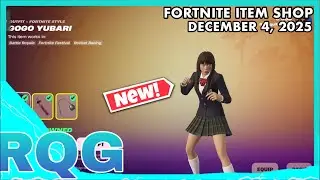 *NEW* GOGO YUBARI BUNDLE+2 ICON EMOTES! FORTNITE ITEM SHOP (December 4, 2025)