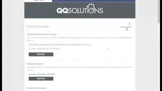 QQCatalyst - How To Use The Live Training Classes