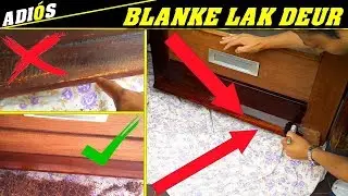 BLANKE LAK~ Buitendeur schilderen met blanke lak. #2