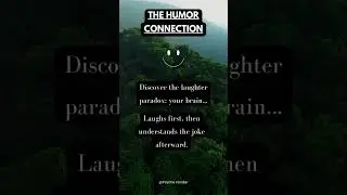 The Laughter Paradox: Your Brain's Preceding Chuckle 🤣🧠 | Psychology Insights #psychology #facts