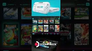 A quick look at my Nintendo collection on my Steam Deck #retrogamer #nintendo #steamdeck #gaming