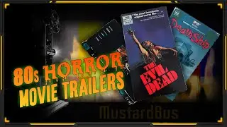 Watching 80s HORROR MOVIE trailers!
