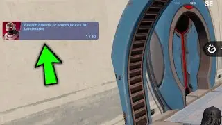 Search Chests or ammo boxes at Landmarks