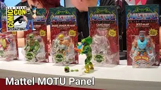 Mattel MOTU Origins and Masterverse Panel at SDCC 2022