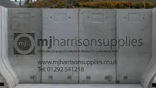 MJ Harrison Supplies Precast Concrete Products