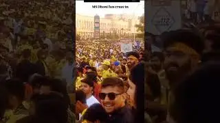 ms Dhoni fan crazy 😍 #msdhoni #msdhonifan #csk #cskfans #ipl2025 #thala #thalafan #rcb #rcbfans