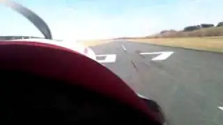 Anflug mit der C 42 Flugplatz Brilon ( EDKO ) im M&auml;rz 2009