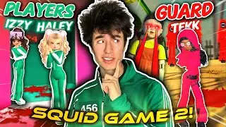 REMATCHING DTI Youtubers In ROBLOX Squid Game...*CHAOTIC*