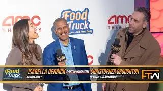 Todd interviews Chris Broughton/Isabella Derrick I Food Truck: Stolen Love & Moo Deng NYC Premiere 