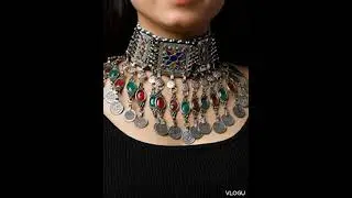 Oxidized black & silver choker||Silver necklace || Most trendy choker necklace#shorts#cutevideo