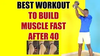 Most Recommended Workout for WOMEN TO BUILD MUSCLE AFTER 40 - 30 Min Only