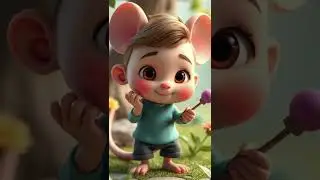 The Little Squirrel and the winter prep #moral story #animation
