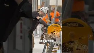 Ceiling Systems #drywall #lath #norcalcarpenterstraining #apprentice #union #construction #fyp