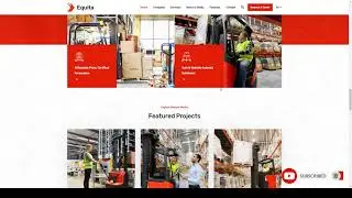 Equita - Logistics Cargo WordPress Theme shipment warehouse Easy Create Website