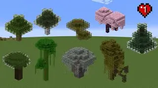 I Created a Massive Multi-Tree Sanctuary in Minecraft Superflat - 01