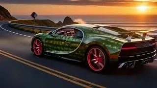 Reimagining a $3M Bugatti Chiron Using Fruits | Cinematic AI Art