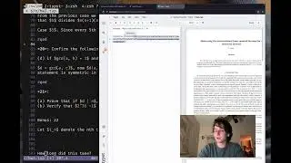 Math homework stream