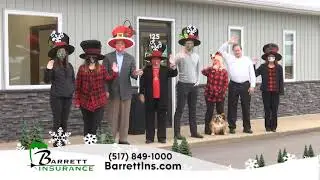 Happy Holidays from M&M Smokehouse, Barrett Insurance and Marsh Brothers.