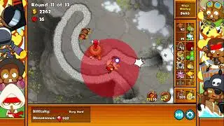 Lets Play Bloons Monkey City Packed BFB Very Hard Hook Mountain Map No Commentary 1455