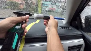 🔴 COMO LIMPAR PAINEL e PLÁSTICOS DO CARRO (em casa) FICA NOVO!
