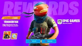 БЕСПЛАТНАЯ РЫБАЛКА FORTNITE! ПОДАРКИ И НАГРАДЫ ОТ TRIGGERFISH