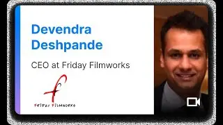 Crafting Tomorrow&rsquo;s Blockbusters: The Friday Filmworks Story