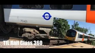 FIRST SPOT - TfL Rail Badged Siemens Class 360 in Service 17th May 2018