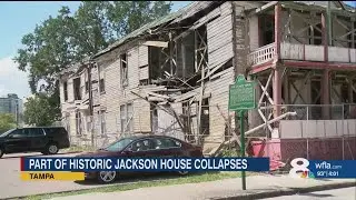 Historic Jackson House Suffers Damage as Preservation Efforts Lag