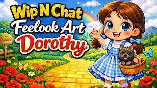 Grab Your Coffee ☕ | WIP N Chat Working on Feelook Art Dorothy 💎