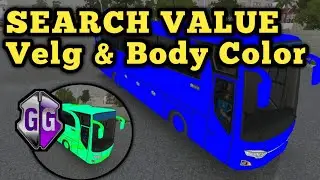 Share❗ Cara Search Value Velg & Body Color BUSSID 3.6.1