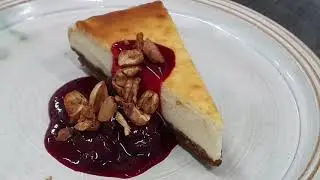 COOK at HOME - Labneh cheesecake, Shirley's Shropshire prune damsons, Billy's cobnuts.