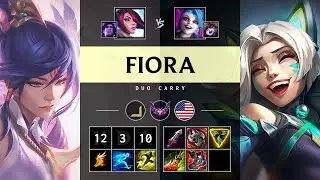 Fiora ADC vs Jinx - NA Master Patch 25.17