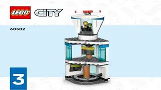 LEGO Instructions - City - 60502 - Airport with Airplane - Airport (Book 3)