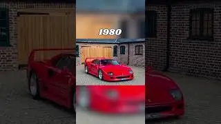 evolution of Ferrari (1940-2025)#shorts45 sec