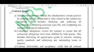 Contract Management | Lecture 13 | Contract reviews | Contract changes