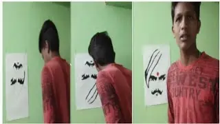 bharathiyar drawing (Rajesh Kumar Tamil)