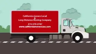 CALIFORNIA MOVERS - Motion Graphics Explainer Video/ USA