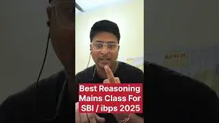 Best Reasoning Mains Classes & Sources For SBI / IBPS PO 2025 ✅💯🔥 | Critical / Miscellaneous 🔥🔥|