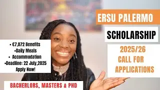 ERSU PALERMO 2025/26 CALL FOR APPLICATIONS | &euro;7,072 BENEFITS| SCHOLARSHIPS IN ITALY 2025