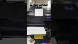 L1800 nozzle check without PC or computer