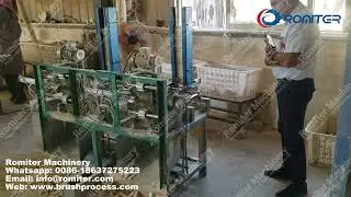 Double Station Paint Brush Wooden Handle Sanding Machine