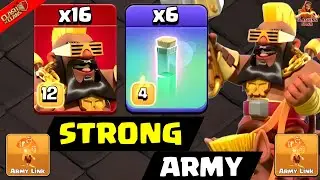 MASS SUPER HOGS ARMY LINK TH15 ATTACK STRATEGY 2023