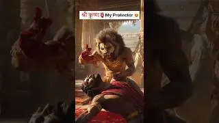 WHO IS YOUR PROTECTOR😍 #shorts #ytshorts #krishna #protector